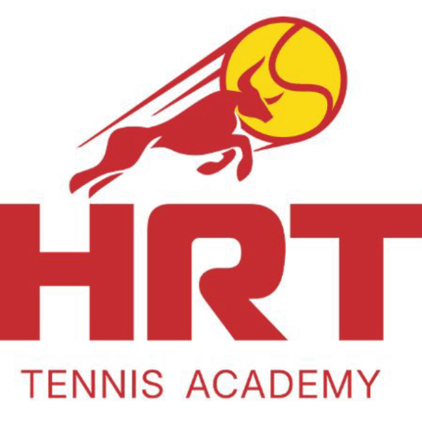 Logo for HRT Tennis Academy, used in place of pro photos